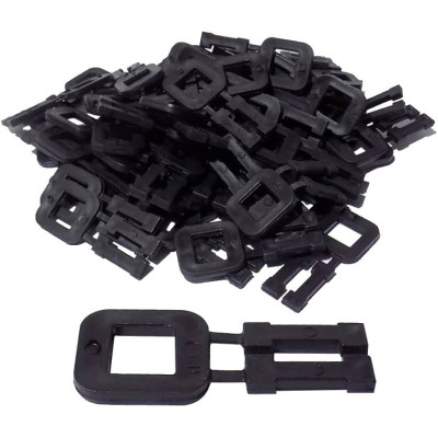 FIBBIE IN PLASTICA PER REGGETTA BARBERO — 3 VARIANTI: 13X0,5 / 13X0,4 / 16X0,5