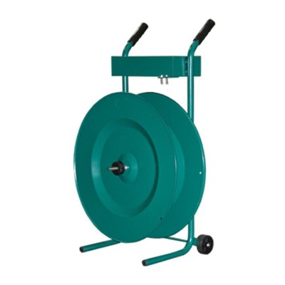 CARRELLO PORTAROTOLO PER REGGETTA PLASTICA BARBERO — PER BOBINE PP 13-16MM