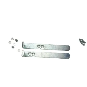 PAIR OF BRACKETS FOR BARBERO STRAPPING TENSIONER — GALVANISED STEEL