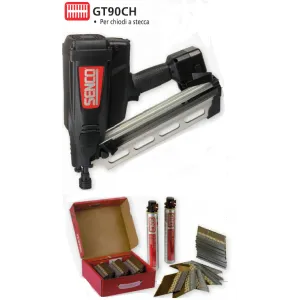 SENCO SGP40 NAILER + 4000 NAILS INCLUDED — COMPLETE SET