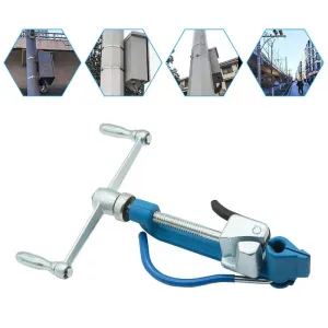 BARBERO ORIGINAL BAND-IT STRAPPING TENSIONER — FOR STAINLESS STEEL STRAPPING ON CYLINDRICAL ELEMENTS