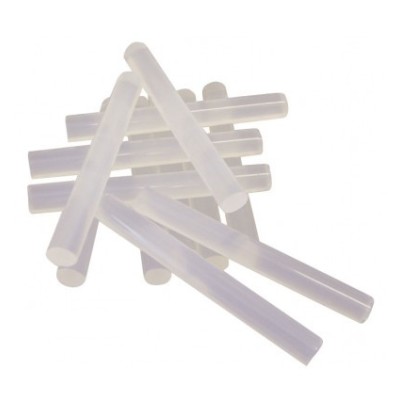 COLLA TERMOFUSIBILE STICK 12X200MM ROMEO MAESTRI — TRASPARENTE E NERA