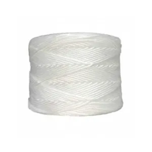 WHITE FOOD-GRADE TWINE BARBERO — SKEIN GR.100, DIAMETER 1,2MM