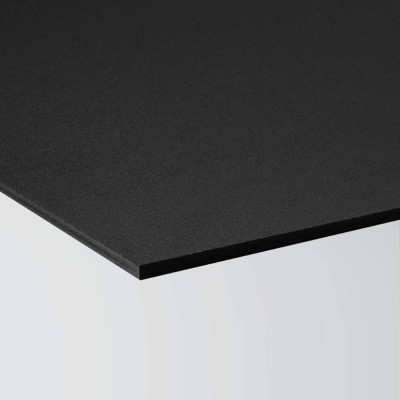 FOREX PVC ESPANSO NERO MM.3 TAGLIATO SU MISURA — 16 DIMENSIONI