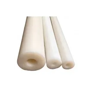 NYLON ERTALON HOLLOW ROUND BAR — 20 SIZES, FROM D.30X15 TO D.150X90MM