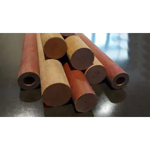 BAKELISED FABRIC TUBE FERROZEL — 9 SIZES, FROM 40X20 TO 120X100MM