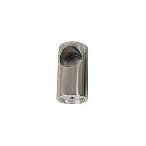 END BUSH STAINLESS STEEL FOR HANDRAIL — TUBE 22/25MM