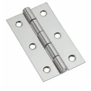STAINLESS STEEL AISI 304 HINGE ART.3323 — 7 SIZES, FROM 30X20 TO 100X50MM