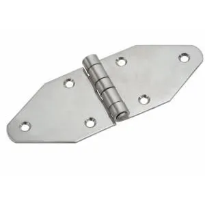 STAINLESS STEEL AISI 304 HINGE ART.3818 — 32X86 / 65X180MM