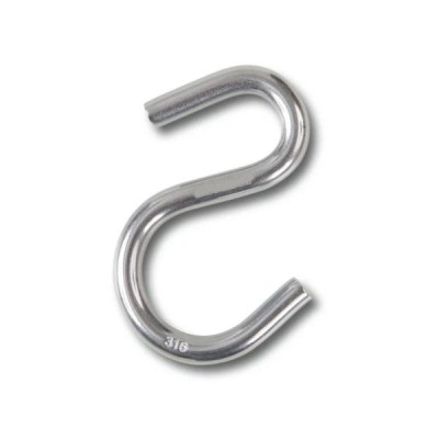 GANCIO A L INOX AISI 316 — 5 MISURE, DA 3X30 A 5X60MM