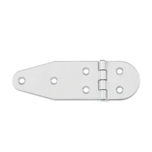 STAINLESS STEEL AISI 316 HINGE ART.8043 — 130X40X1,5MM