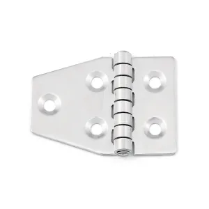 STAINLESS STEEL AISI 304 HINGE ART.8041 — 55X40X1,5MM