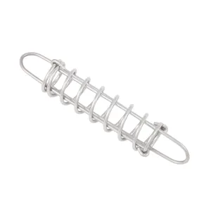 STAINLESS STEEL MOORING SPRING — WIRE 5MM, 4 SIZES: 270/320/390/430MM