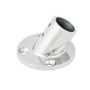 INVESTMENT CAST STAINLESS STEEL ROUND BASE 60° — TUBE 22/25MM