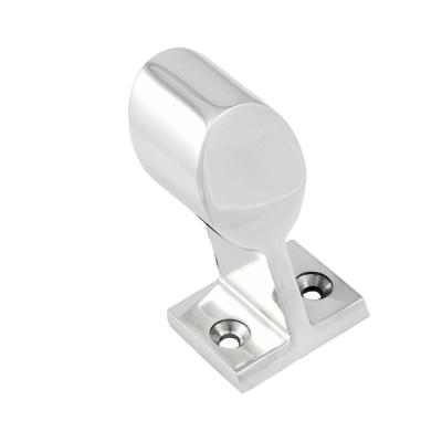 TERMINALE CORRIMANO MICROFUSIONE INOX 60° — TUBO 22/25MM