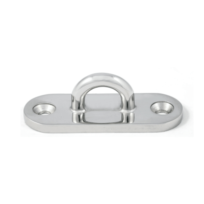 BASE CON ANELLO INOX — 2 MISURE: 75X22 / 88X32MM