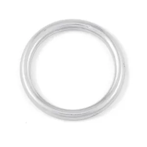 STAINLESS STEEL AISI 316 WELDED RING — 6 SIZES, WIRE 3-12MM