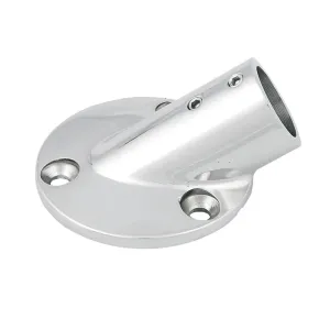 INVESTMENT CAST STAINLESS STEEL ROUND BASE 30° — TUBE 22/25MM