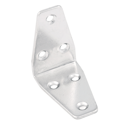 PIASTRINA INOX ANGOLARE ART.8341A — 41X25 / 56X35MM