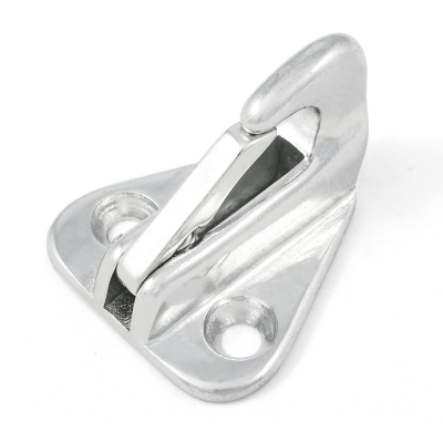 GANCIO PER PARABORDI INOX — L.41MM