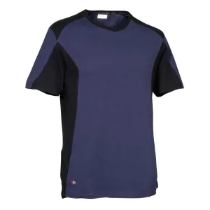 COFRA AZAGRA T-SHIRT SIZE XXL NAVY/BLACK COTTON 140GR/MQ