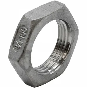 STAINLESS STEEL AISI 316 LOCK NUT — 6 SIZES, FROM 1/4" TO 2"