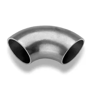 STAINLESS STEEL AISI 304 WELD-ON 90° BEND — 6 SIZES, FROM 1/2" TO 3"