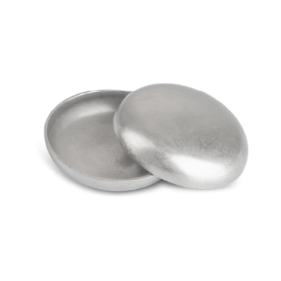 FONDELLO BOMBATO A SALDARE INOX AISI 304 — 6 MISURE, DA 1/2" A 2.1/2"