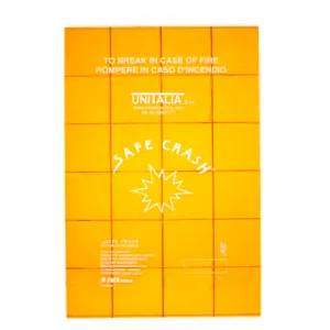 SAFE CRASH FIRE SHEET — 3 SIZES: 290X500 / 330X530 / 347X535MM