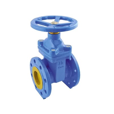 SARACINESCA IN GHISA CON VOLANTINO — 6 MISURE, DA DN50 A DN150