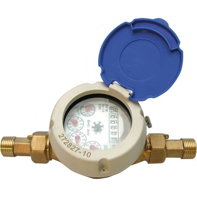 CONTATORE PER ACQUA — 6 MISURE, DA 1/2" A 2"