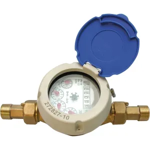 WATER METER — 6 SIZES, FROM 1/2" TO 2"