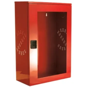 EMPTY OUTDOOR FIRE CABINET