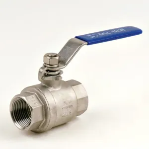 STAINLESS STEEL AISI 316 BALL VALVE — 8 SIZES, FROM 1/4" TO 2"