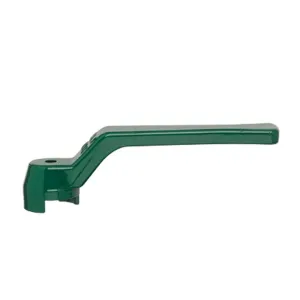 GREEN REPLACEMENT LEVER FOR RIV BALL VALVES — 6 SIZES, FROM MM.80 TO MM.265