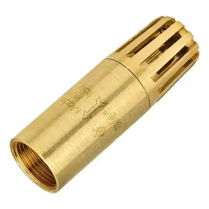 RIV BRASS TUBULAR FOOT VALVE — 8 SIZES, FROM 1/2" TO 3"