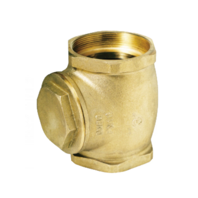 VALVOLA DI RITEGNO CLAPET OTTONE RIV — 9 MISURE, DA 3/8" A 3"