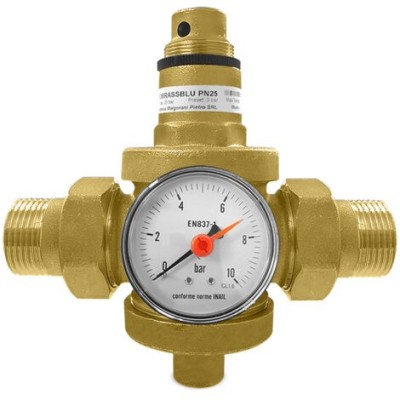 RIDUTTORE DI PRESSIONE PER ACQUA RIV — 6 MISURE, DA 1/2" A 2"