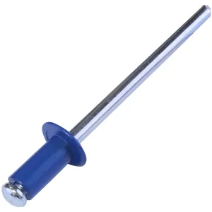 COLOURED ALUMINIUM RIVETS LIGHT BLUE RAL RX002 — D.4X9MM