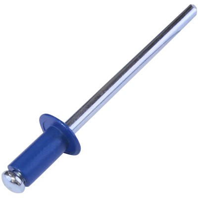 RIVETTI ALLUMINIO COLORATI AZZURRO RAL RX002 — D.4X9MM