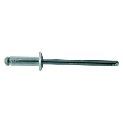 RIVETTI A STRAPPO ALLUMINIO IN BLISTER — 50/100 PZ, DA D.3 A D.4,8MM