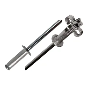 FAR GRAF/FIORE ALUMINIUM RIVETS — 6 SIZES, FROM D.4X12 TO D.4,8X30MM