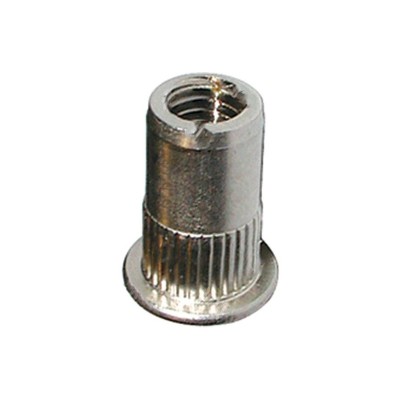 INSERTO FILETTATO A STRAPPO INOX AISI 304 — 5 MISURE, DA M4 A M10