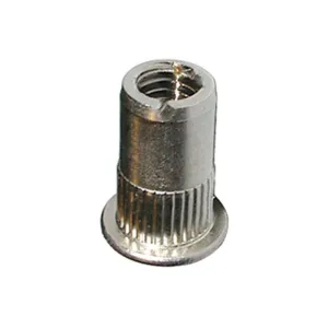 STAINLESS STEEL AISI 304 BLIND THREADED INSERT — 5 SIZES, FROM M4 TO M10