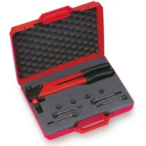 FAR KJ21 THREADED INSERT KIT — PLIERS + MANDRELS M3/M4/M5/M6/M8