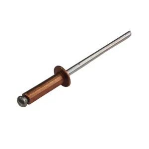 COPPER-PLATED BLIND RIVETS — 3 SIZES: D.3,2X10 / D.3,8X10 / D.4,8X12MM