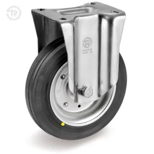 TELLURE ROTA ANTISTATIC FIXED PLATE CASTOR D.100