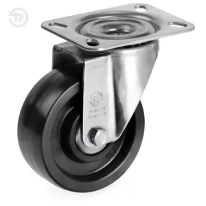 TELLURE ROTA THERMOSETTING SWIVEL CASTOR — D.80 / D.100MM