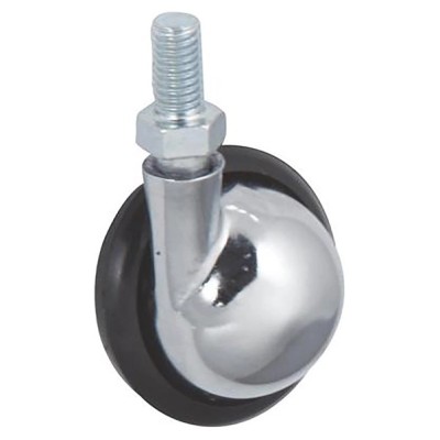 RUOTA CROMATA D.35MM MDA — ATTACCO GOMMA AD ESPANSIONE