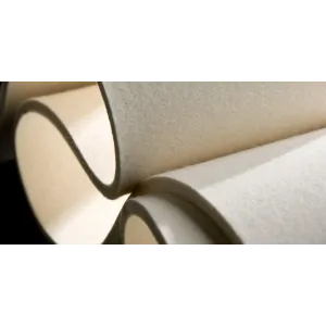 WHITE WOOL FELT — 3 THICKNESSES: MM.2 / MM.5 / MM.10